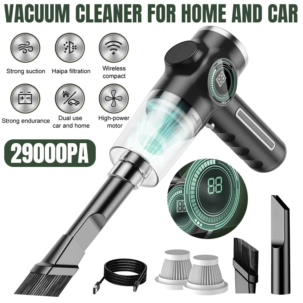 AutoClean Pro – Portable Car Vacuum