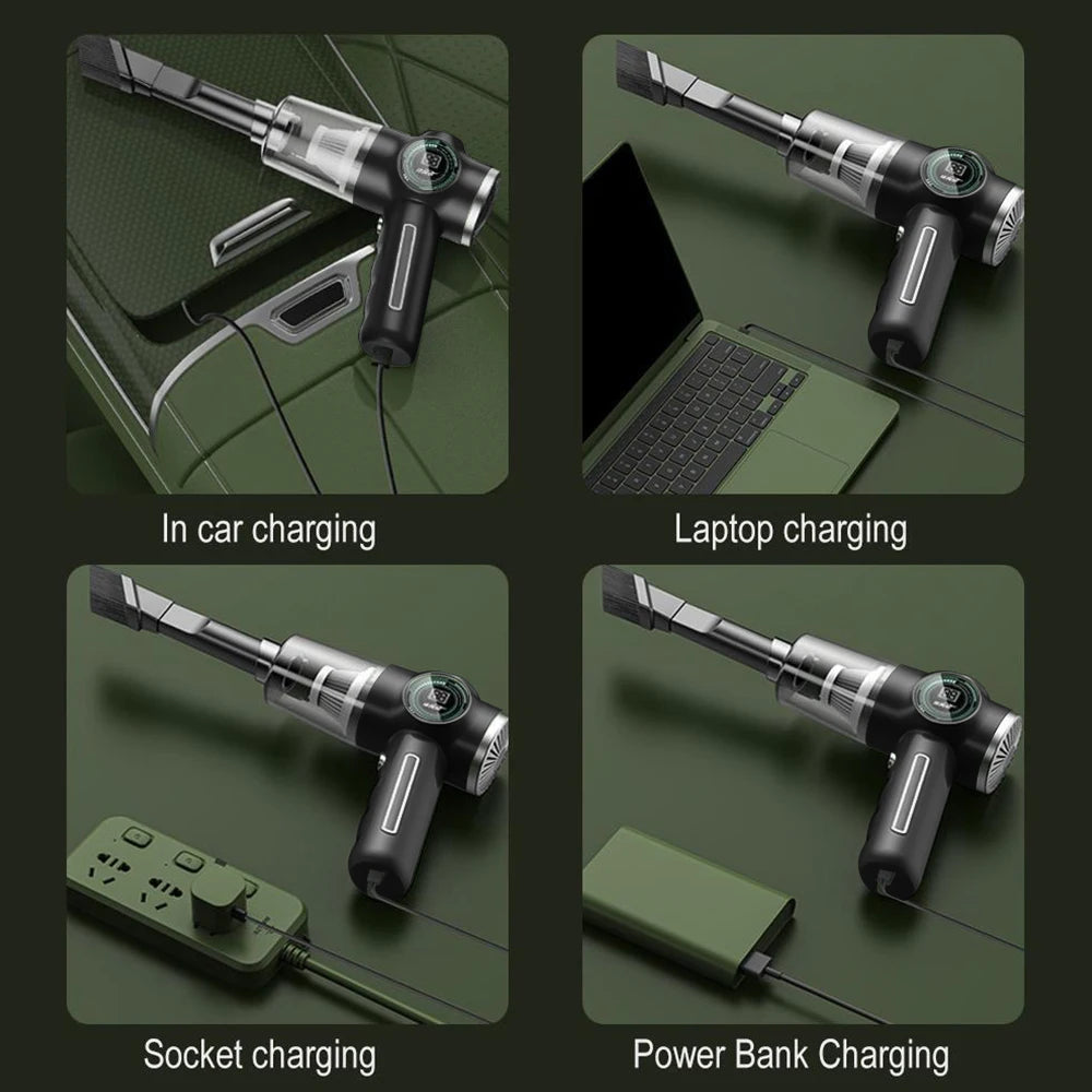 AutoClean Pro – Portable Car Vacuum