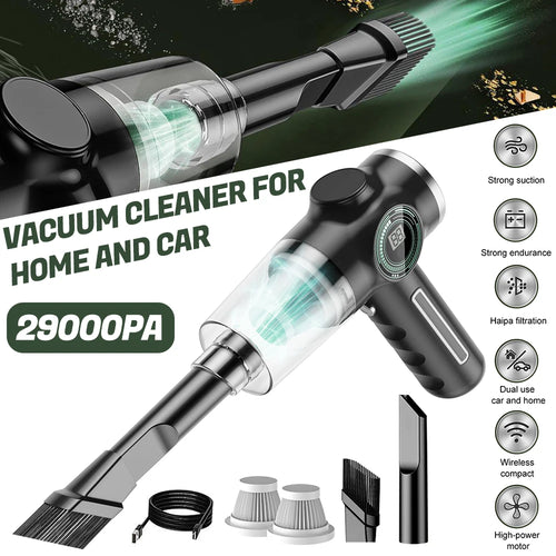 AutoClean Pro – Portable Car Vacuum